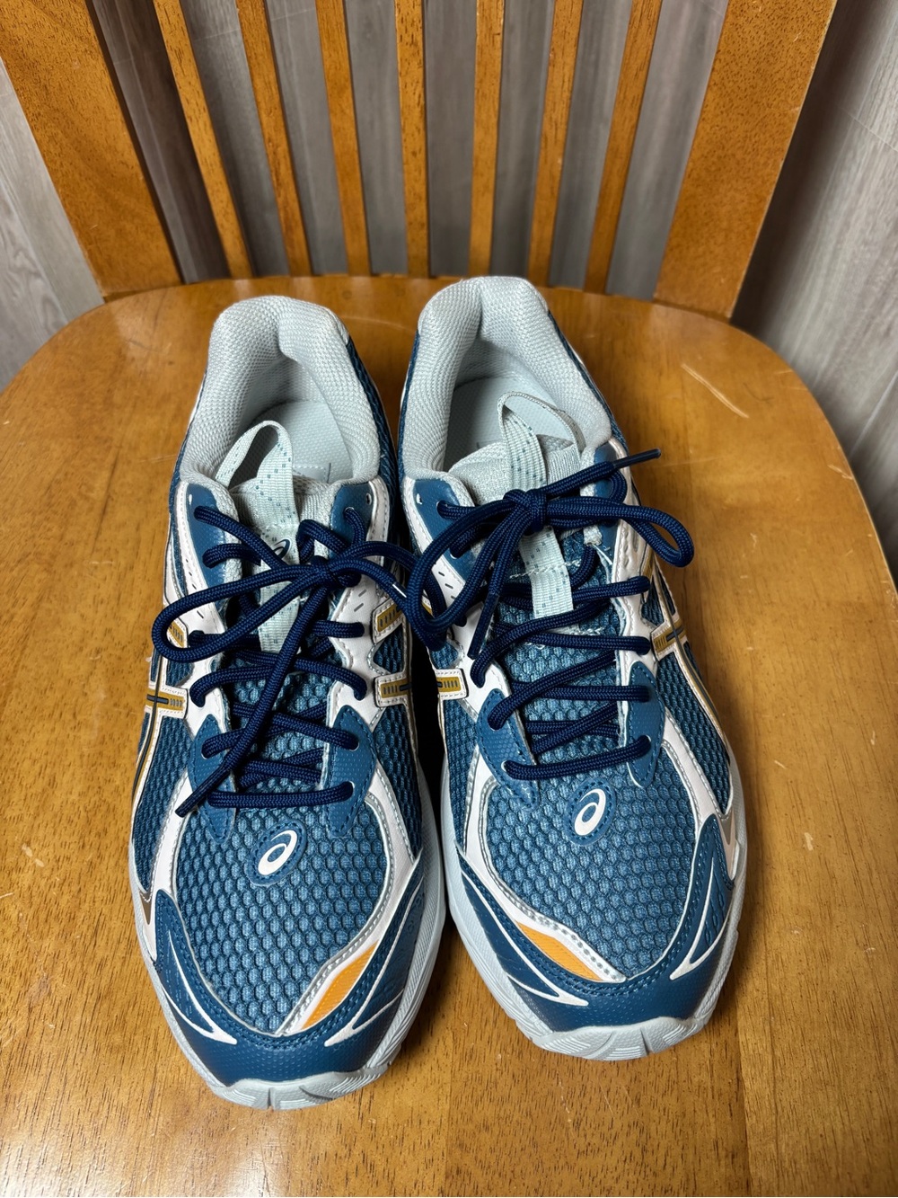 ASICS UB8-S GT-2160 Azure Pure Gold Women’s Sneakers Size 7.5 - Picture 8 of 9